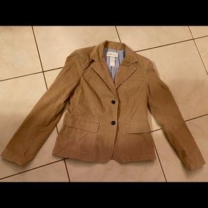 Tan Corduroy blazer